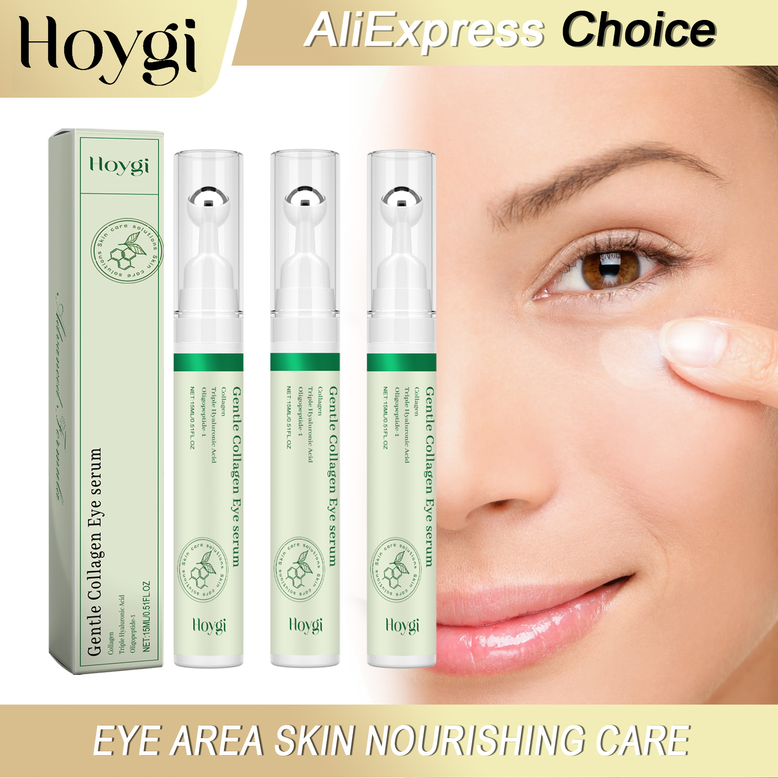 Hyaluronic Acid Serum - Serum Mata Kolagen HOYGI Anti Bengkak
