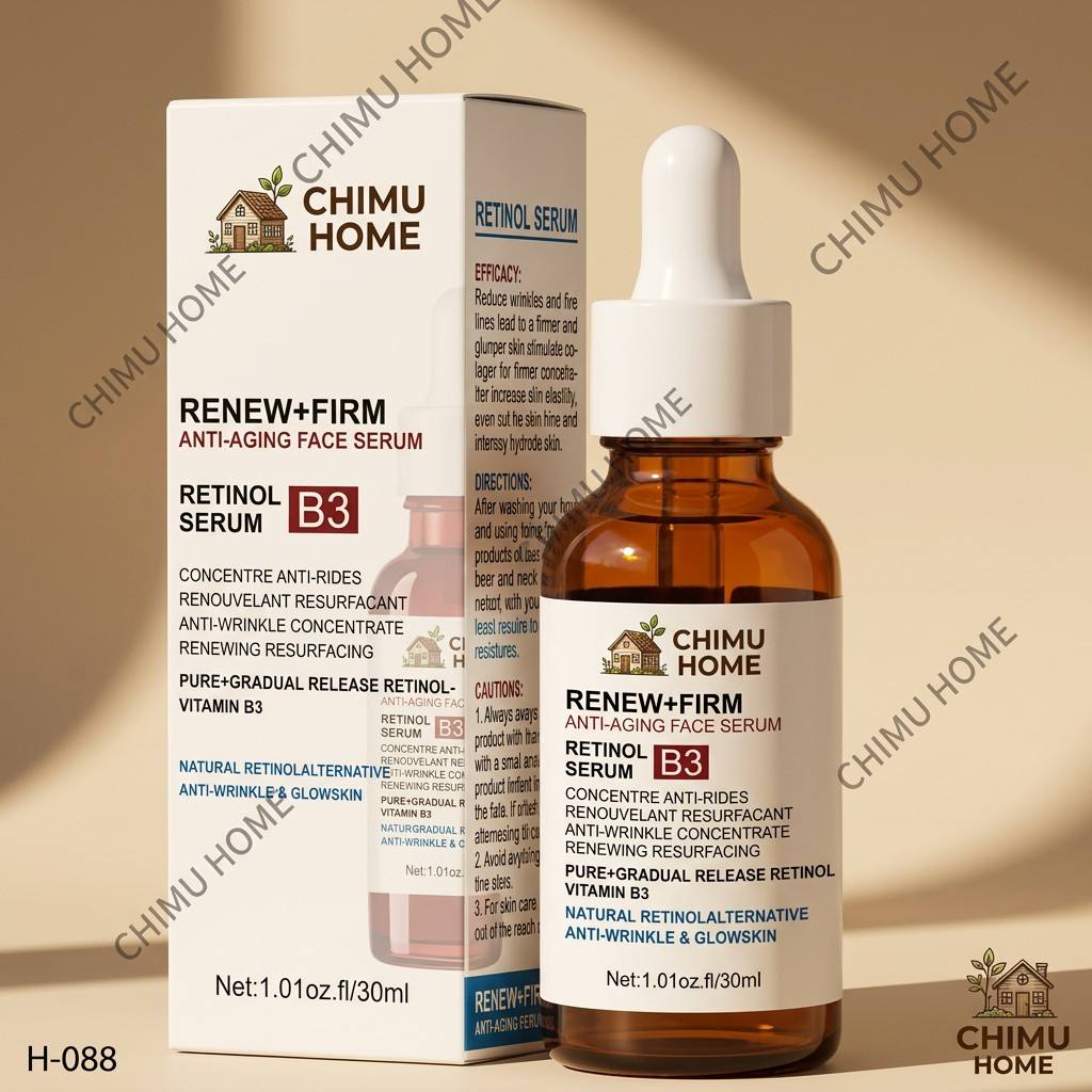 Hyaluronic Acid Serum - 【CHIMU HOME】Serum Wajah Retinol B3 untuk