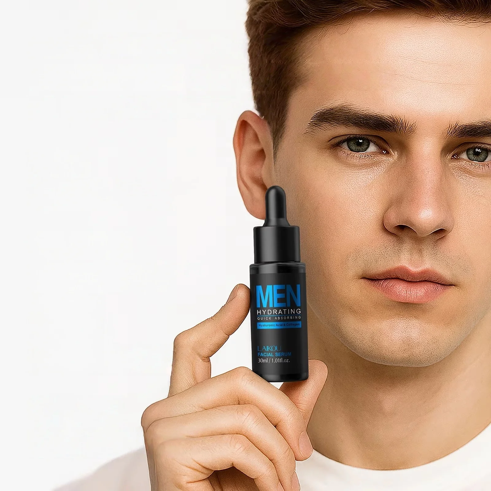 Hyaluronic Acid Serum - Serum Wajah Pria 30Ml Pengontrol Minyak