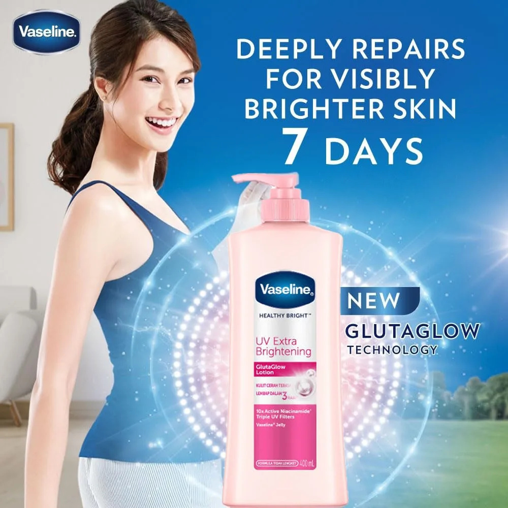 Aha Bha Exfoliant - Lotion Tubuh Vaseline Niacinamide Melembapkan Kulit